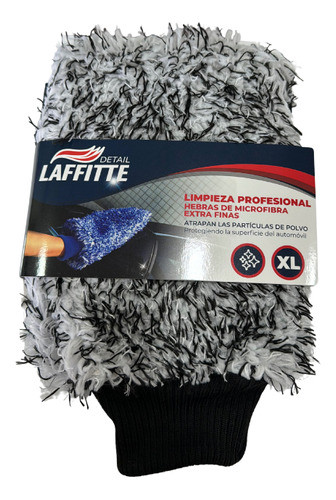Laffitte Manopla Guante Microfibra Lava Autos Extra Suave 1