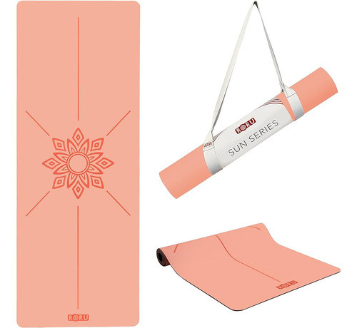Roru Concept Sun Series Esterilla De Yoga Gruesa Antidesliza 0