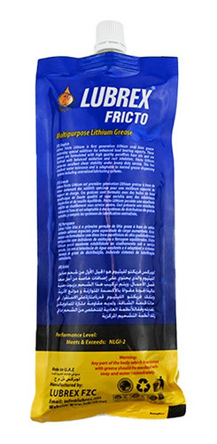 Grasa De Litio Lubrex Fricto Mp3 200gr 1