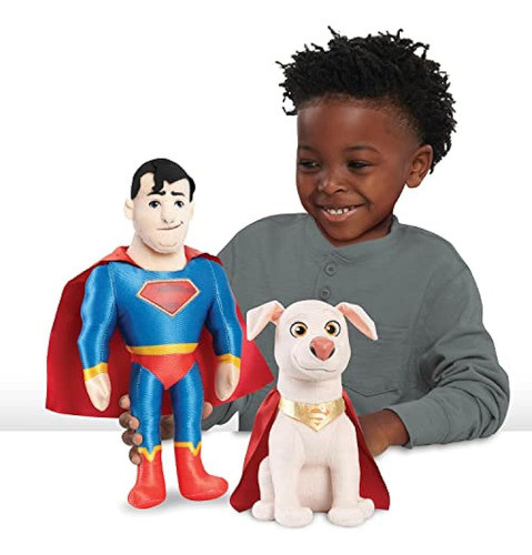 Just Play Dc Super Pets Superman Y Krypto Superdog Companion 1