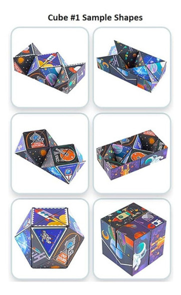 Cubo Mágico Infinito, Juguete Para Ansiedad 1 Cubo Mágico Infinito, Juguete Para Ansiedad 1