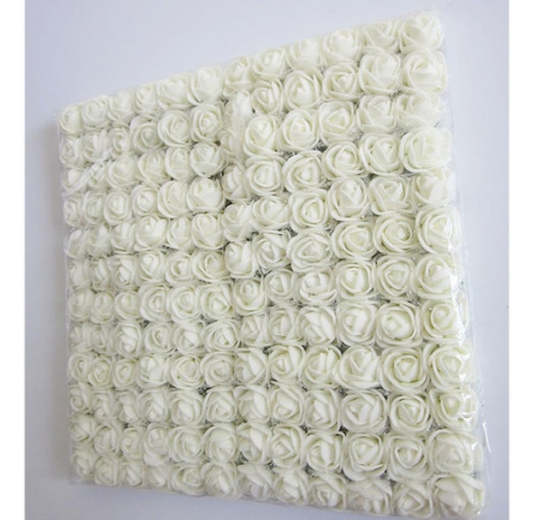 Artfen Mini Fake Rose Flower Heads 144pcs Mini Rosas Artific 1