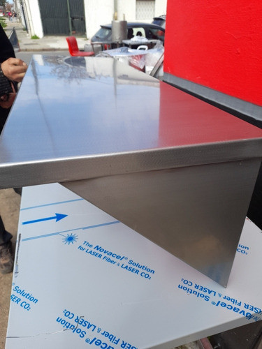 Estante En Acero Inox Con Mensula Incluida De 1 X 35 Nuevo. 1