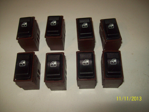 Teclas Alzacristales Fiat Uno 3-5 Puertas( Originales Fiat) 0