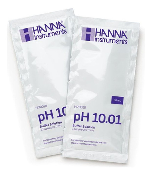 Soluciones Reactivos Buffer Ph10.01 Hanna Hi70010c X 25u 0