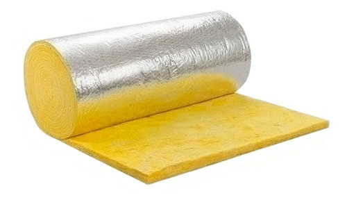 Aislante Térmico Lana De Vidrio Aluminizada 1