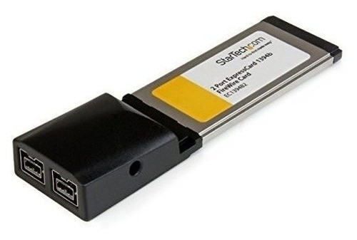Startechcom 2 Port Expresscard 1394b Tarjeta De Adaptador Pa 0