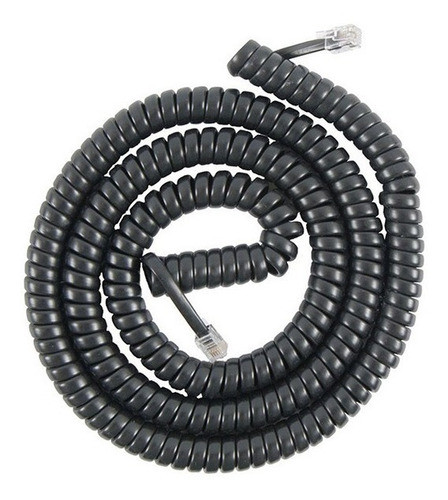 Cable Rulo Teléfono Tubo Rj9 4.5m 1