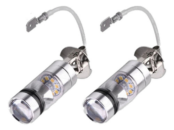 2 X H3 Super Brillante Led Blanco Alta Potencia 100w 2323 Co 0