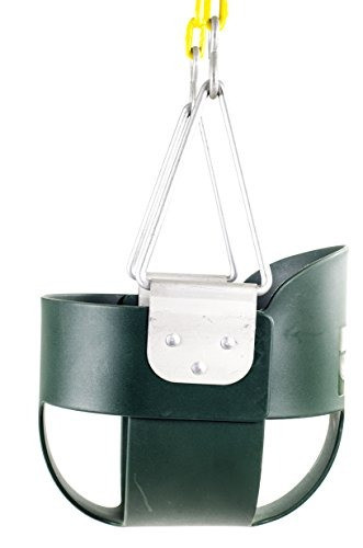 Asiento Columpio Para Niños Pequeños Con Respaldo Alto Y Cad 1