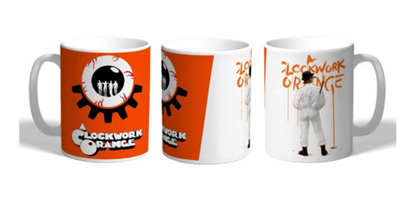 Taza De La Naranja Mecánica De Cerámica 0