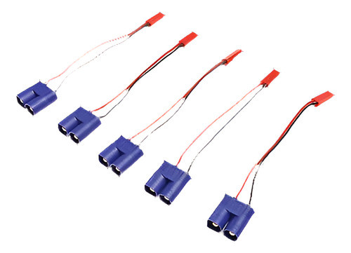 Lot(5) Ec3 Estilo Macho Jst Hembra Adaptador 20awg Cable Rc 0