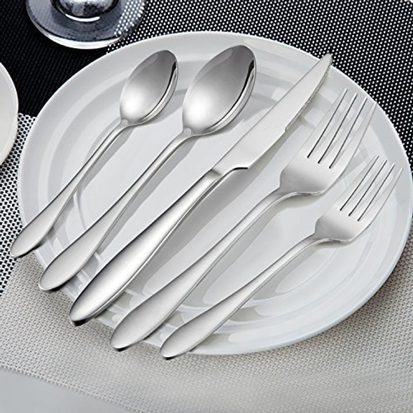 Juego De Cubiertos 40piece Juego De Cubiertos Lianyu Juego D 1 Juego De Cubiertos 40piece Juego De Cubiertos Lianyu Juego D 1