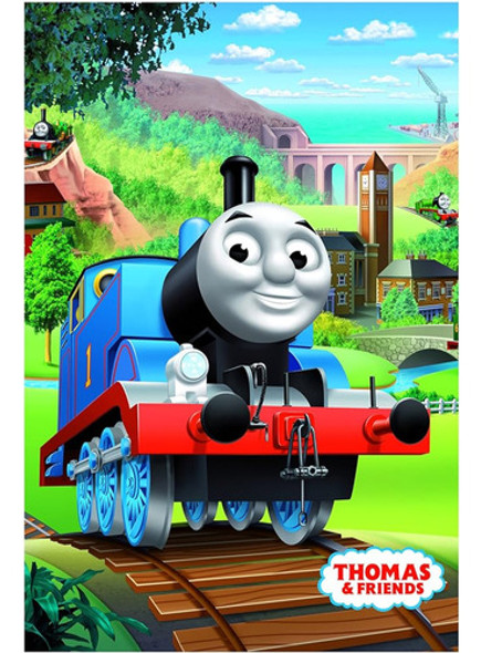 ~? Jerry Fabrics Thomas & Friends Manta De Lana De Pista 0