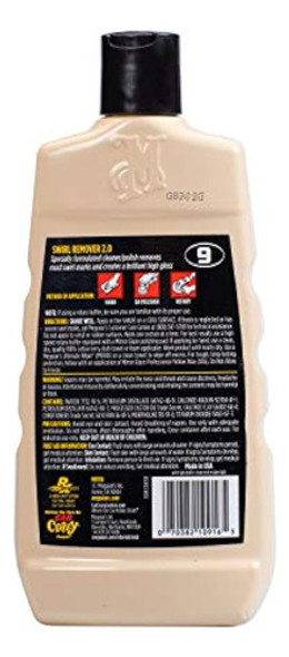 Meguiars M9 Mirror Glaze Removedor De Remolino 20 16 Oz 1 Meguiars M9 Mirror Glaze Removedor De Remolino 20 16 Oz 1