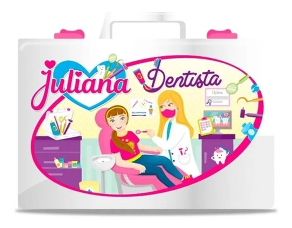 Valija Juliana Dentista Grande Accesorios Diente Juguete 0