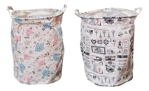 Canasto Para Ropa Sucia Lino Sintetico - Cesto Varios Model 0