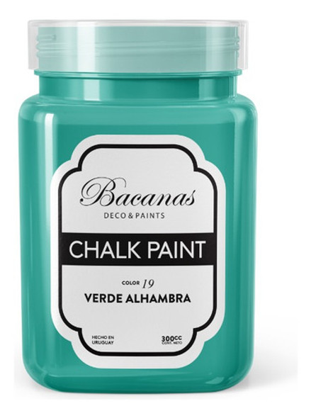 Chalk Paint - Verde Alhambra 300cc - Bacanas 0