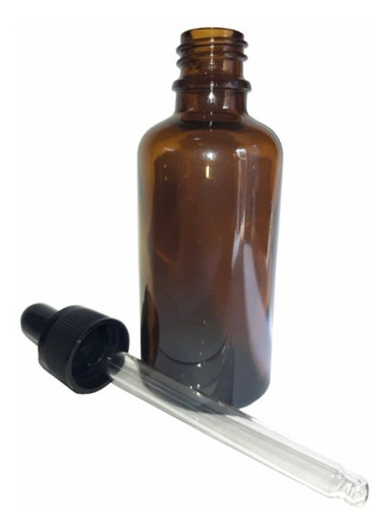 Frasco De Vidrio Ambar De 100ml Con Cuenta Gota (pack X 30) 0