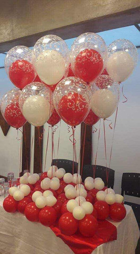 Globos Con Helio!!!decoraciones,ramilletes,etc 0