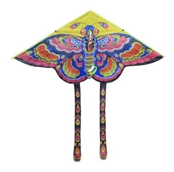 Barrilete Cometa Mariposa Ba186 Didáctico Multicolor Grande 0