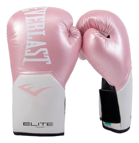 Guantes De Boxeo Elite 2 Everlast 12 Rosa Supergym 0