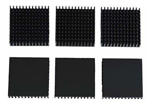 Esumic 20pcs 40mm X 40mm X 11mm Aleta De Enfriamiento Del Di 1