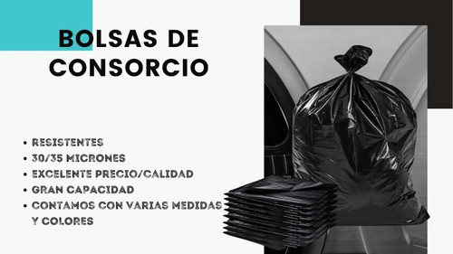 Bolsa Residuos Basura 60x90 Caja X24 Rollos Negras No Gotea 1