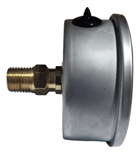 Vacuometro 63mm Post 1/4 Npt, Inox Con Glicerina -76 Cm/hg 1