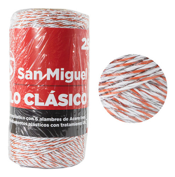 250 Mts Hilo Eléctroplastico P/ Alambrados Cercos Electricos 0