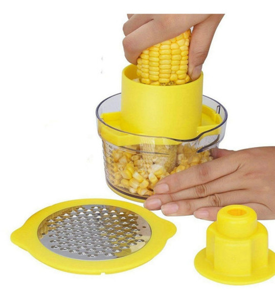 Pelador Degranador De Choclo Multifuncion Cortador Manual 1