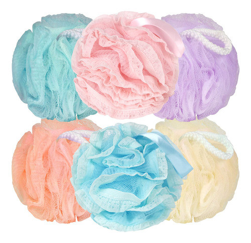 Bckeney Esponja De Esponja De Bano De Malla Suave Para Lavad 0