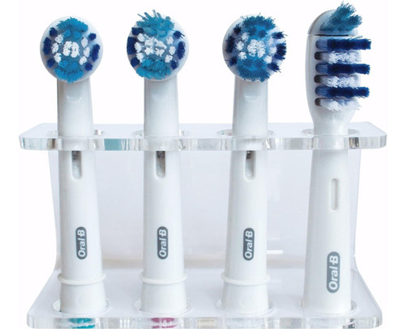 Seemii Soporte Cabezal Cepillo Dientes Eléctrico 4 Espacios 1