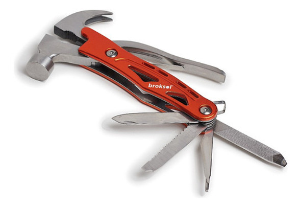 Pinza Multiuso Multifuncion Broksol C/martillo Herramientas 0