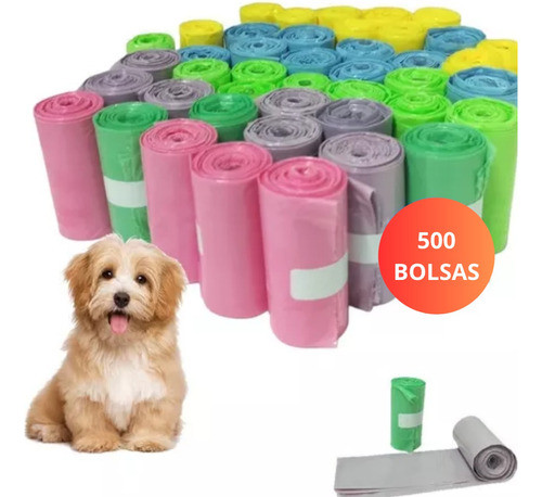 Bolsitas Sanitarias Perros Cachorros Mayorista X 500 Bolsas 1