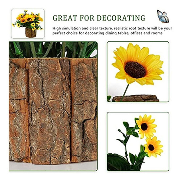 Lilithye Flores Artificiales Flor De Girasol De Seda Falsa E 1 Lilithye Flores Artificiales Flor De Girasol De Seda Falsa E 1