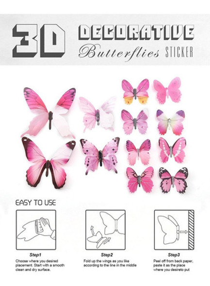 Vinilo Decorativo Pared [77cmk96d] Mariposas 1