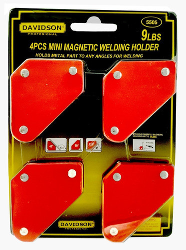 Escuadra Magnética 9 Lbs. - Set X 4 - Davidson 0