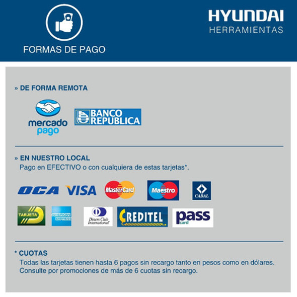 Multifuncion Hytm521 4 En 1 Hyundai 1.9 Hp 1