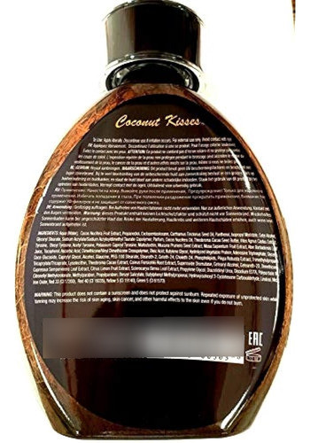 Ed Hardy Coconut Kisses Loción Bronceadora Dorada, 13.5 Oz 1