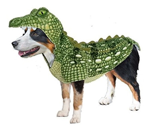 Amazing Pet Products 55537 Green Crocodile Wannabe Dog Coat 0