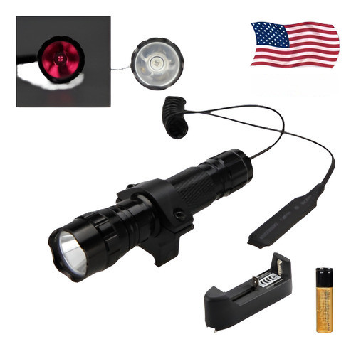 501b 940nm Infrarrojo Rojo Ir Noche Visión Led Linterna Pist 0