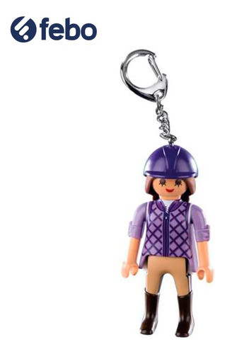 Llavero Figura Jinete Playmobil Accesorios Muñeca 70651 1
