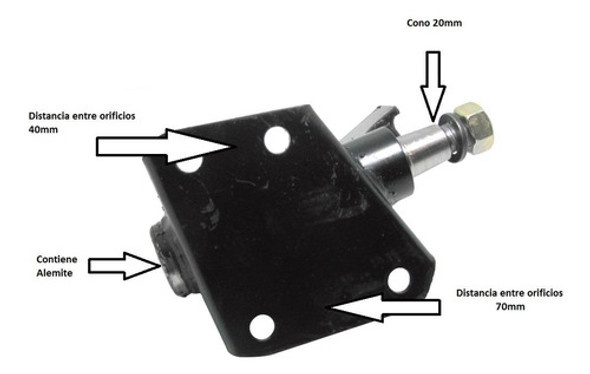 Brazo Auxiliar Isuzu Luv / Pick Up Para Chevrolet Luv 95/97 1 Brazo Auxiliar Isuzu Luv / Pick Up Para Chevrolet Luv 95/97 1