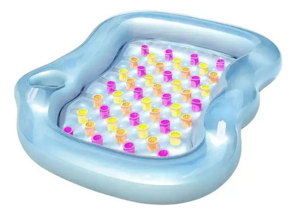 Colchoneta Doble 2,16mt Piscina Porta Bebidas Bestway 43045 0