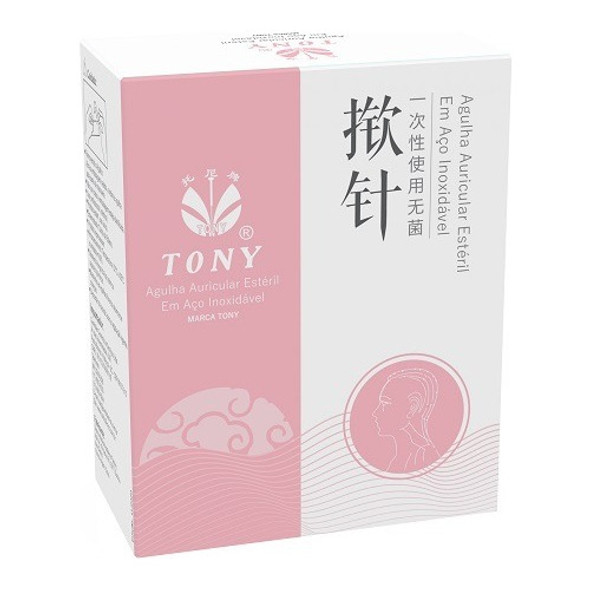 Chinchetas Para Auriculoterapia Caja De 100 Unidades Agujas 0
