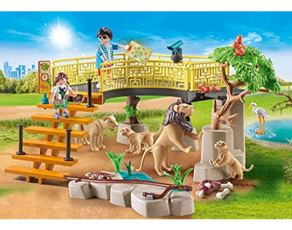 Playmobil Recinto De León Al Aire Libre 1