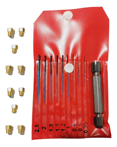 Kit Calisuares Calidad Super Gas/ Carb + 10 Inyect M6 Hex7 0