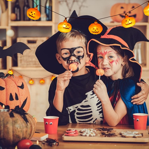 Luces De Halloween, 20 Pies, 40 Luces Led De Halloween, Luce 1