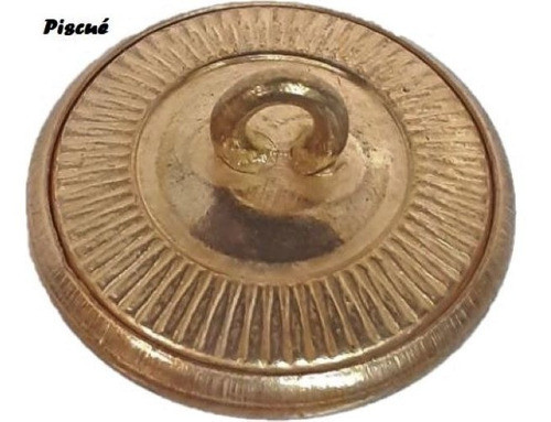 Boton De 16 Mm De Bombero - Piscue - 1